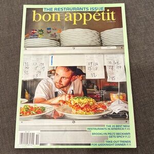 Bon Appetit Magazine October 2024 - The Restauraunts Issue   home cooking dining